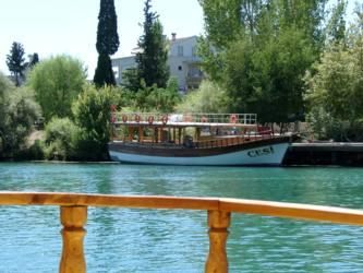 Manavgat Türkei Flußfahrt