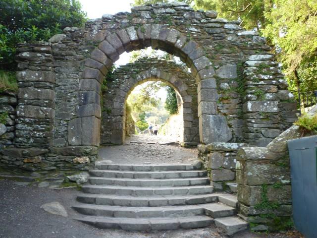 Glendalough Eingang