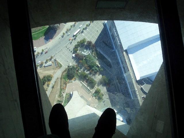 CN Tower Glass Floor