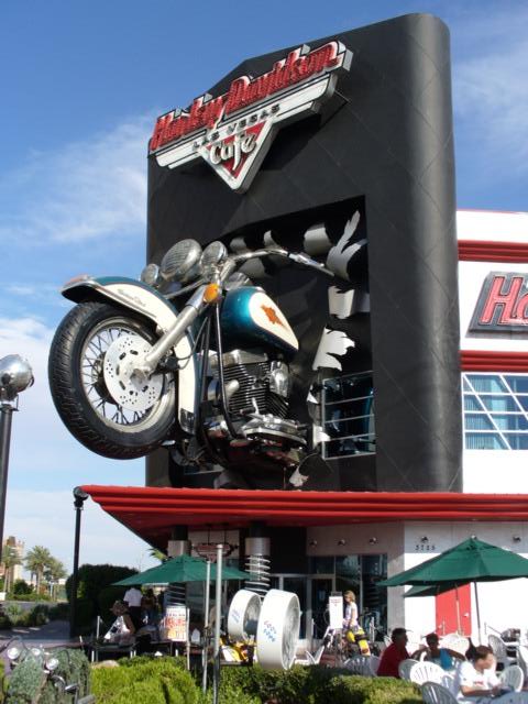 Harley Davidson Cafe in Las Vegas