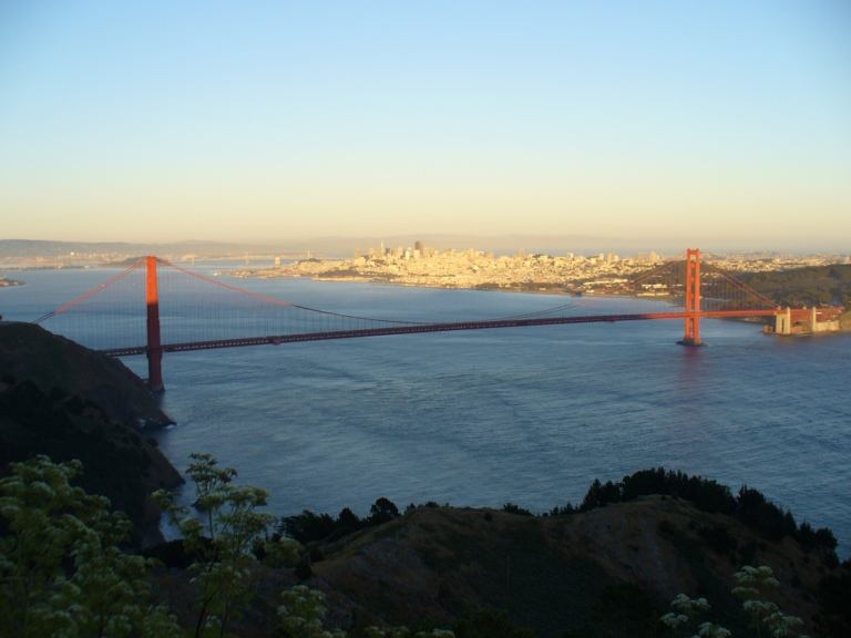 Golden Gate Sonnenuntergang