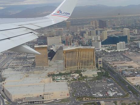 Blick auf Las Vegas
