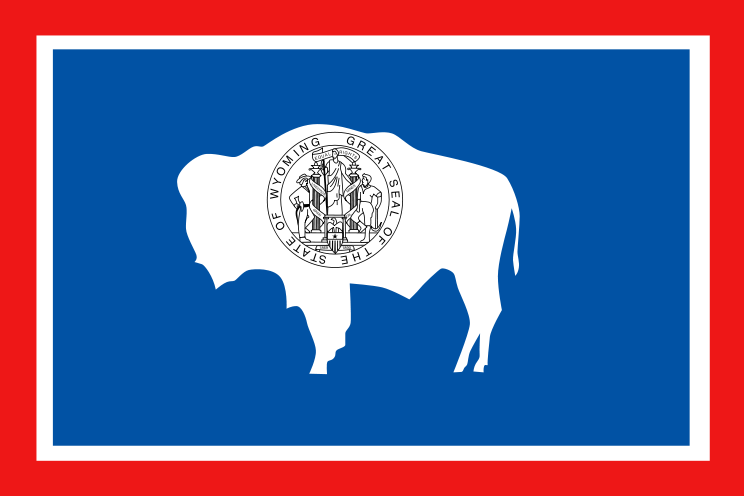 Flagge-Wyoming