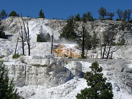 Mommoth Hot Springs im Yellowstone NP