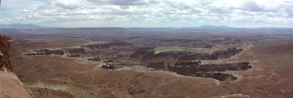 Panorama Grand View Point Canyonlands NP