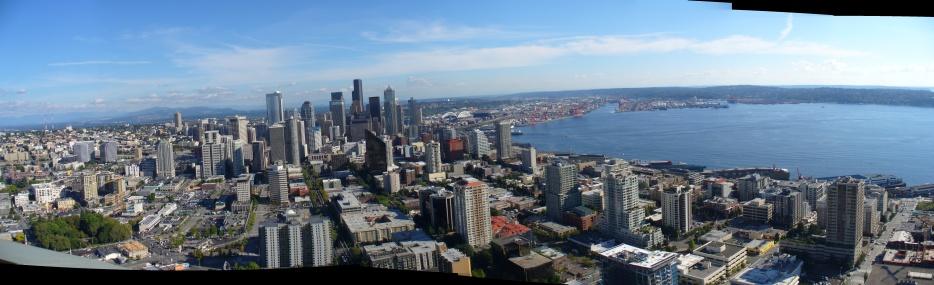 Panorama von der Space Needle