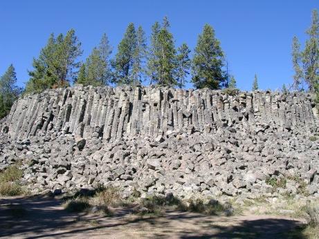 Sheepeater Cliff im Yellowstone NP