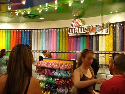 m&m World Las Vegas