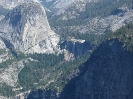 Blick vom Glacier Point auf einen Wasserfall