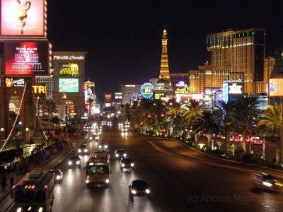 Der Strip bei Nacht
