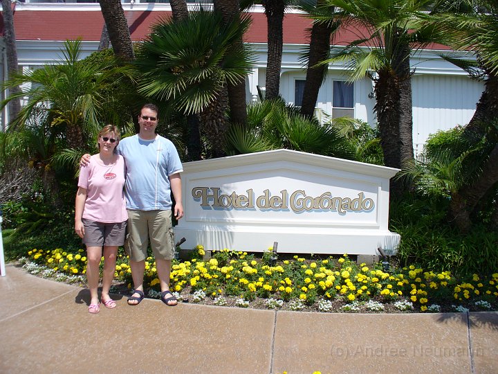 Andree und Roswitha auf Coronado Island